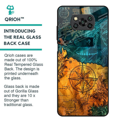 Architecture Map Glass Case for Poco X3