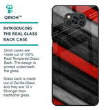 Soft Wooden Texture Glass Case for Poco X3