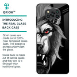 Wild Lion Glass Case for Poco X3