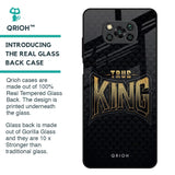 True King Glass Case for Poco X3