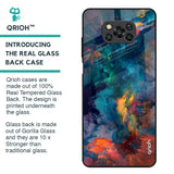 Cloudburst Glass Case for Poco X3