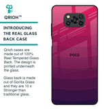Wavy Pink Pattern Glass Case for Poco X3