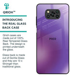 Ultraviolet Gradient Glass Case for Poco X3