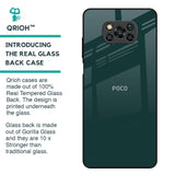 Olive Glass Case for Poco X3