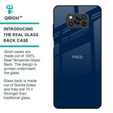 Royal Navy Glass Case for Poco X3