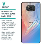 Mystic Aurora Glass Case for Poco X3