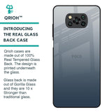 Smokey Grey Color Glass Case For Poco X3