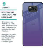 Indigo Pastel Glass Case For Poco X3