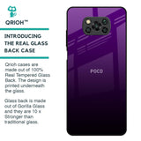 Harbor Royal Blue Glass Case For Poco X3