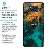 Watercolor Wave Glass Case for Poco X3
