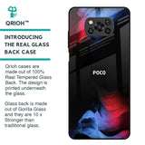 Fine Art Wave Glass Case for Poco X3