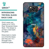 Colored Storm Glass Case for Poco X3