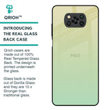Mint Green Gradient Glass Case for Poco X3