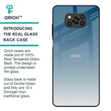 Deep Sea Space Glass Case for Poco X3