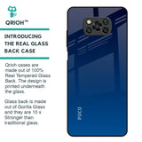 Very Blue Glass Case for Poco X3