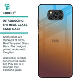 Rich Brown Glass Case for Poco X3