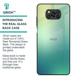 Dusty Green Glass Case for Poco X3
