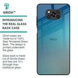 Sea Theme Gradient Glass Case for Poco X3