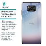 Light Sky Texture Glass Case for Poco X3