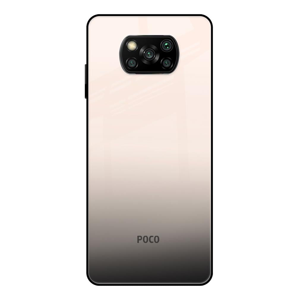 Dove Gradient Poco X3 Glass Cases & Covers Online