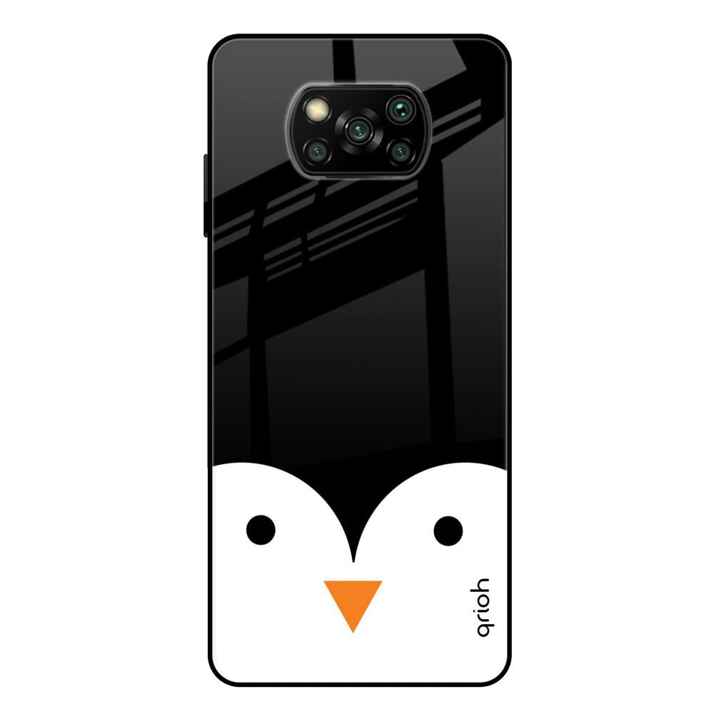 Cute Penguin Poco X3 Glass Cases & Covers Online