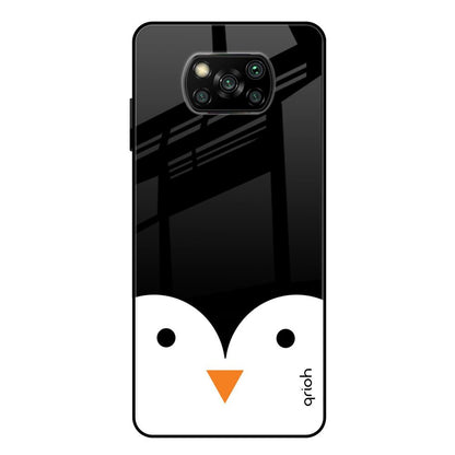 Cute Penguin Poco X3 Glass Cases & Covers Online