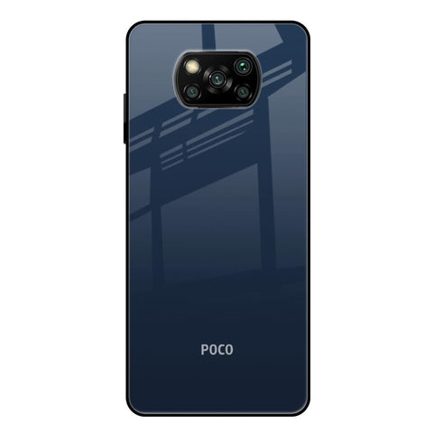 Overshadow Blue Poco X3 Glass Cases & Covers Online