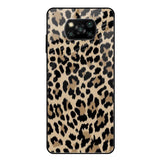 Leopard Seamless Poco X3 Glass Cases & Covers Online