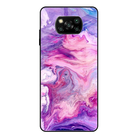 Cosmic Galaxy Poco X3 Glass Cases & Covers Online