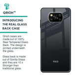 Stone Grey Glass Case For Poco X3