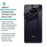 Deadlock Black Glass Case For Poco X3