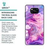 Cosmic Galaxy Glass Case for Poco X3