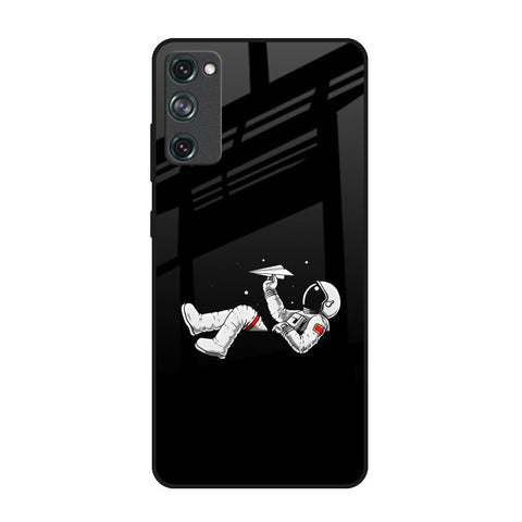 Space Traveller Samsung Galaxy S20 FE Glass Back Cover Online