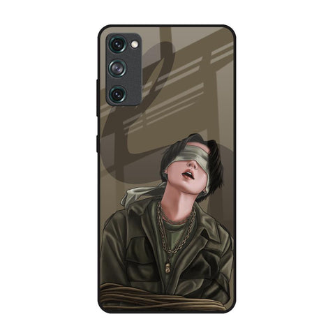 Blind Fold Samsung Galaxy S20 FE Glass Back Cover Online