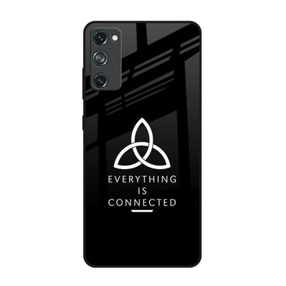 Everything Is Connected Samsung Galaxy S20 FE Glass Back Cover Online
