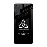 Everything Is Connected Samsung Galaxy S20 FE Glass Back Cover Online