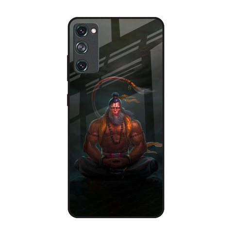 Lord Hanuman Animated Samsung Galaxy S20 FE Glass Back Cover Online