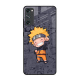 Orange Chubby Samsung Galaxy S20 FE Glass Back Cover Online