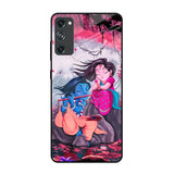 Radha Krishna Art Samsung Galaxy S20 FE Glass Back Cover Online