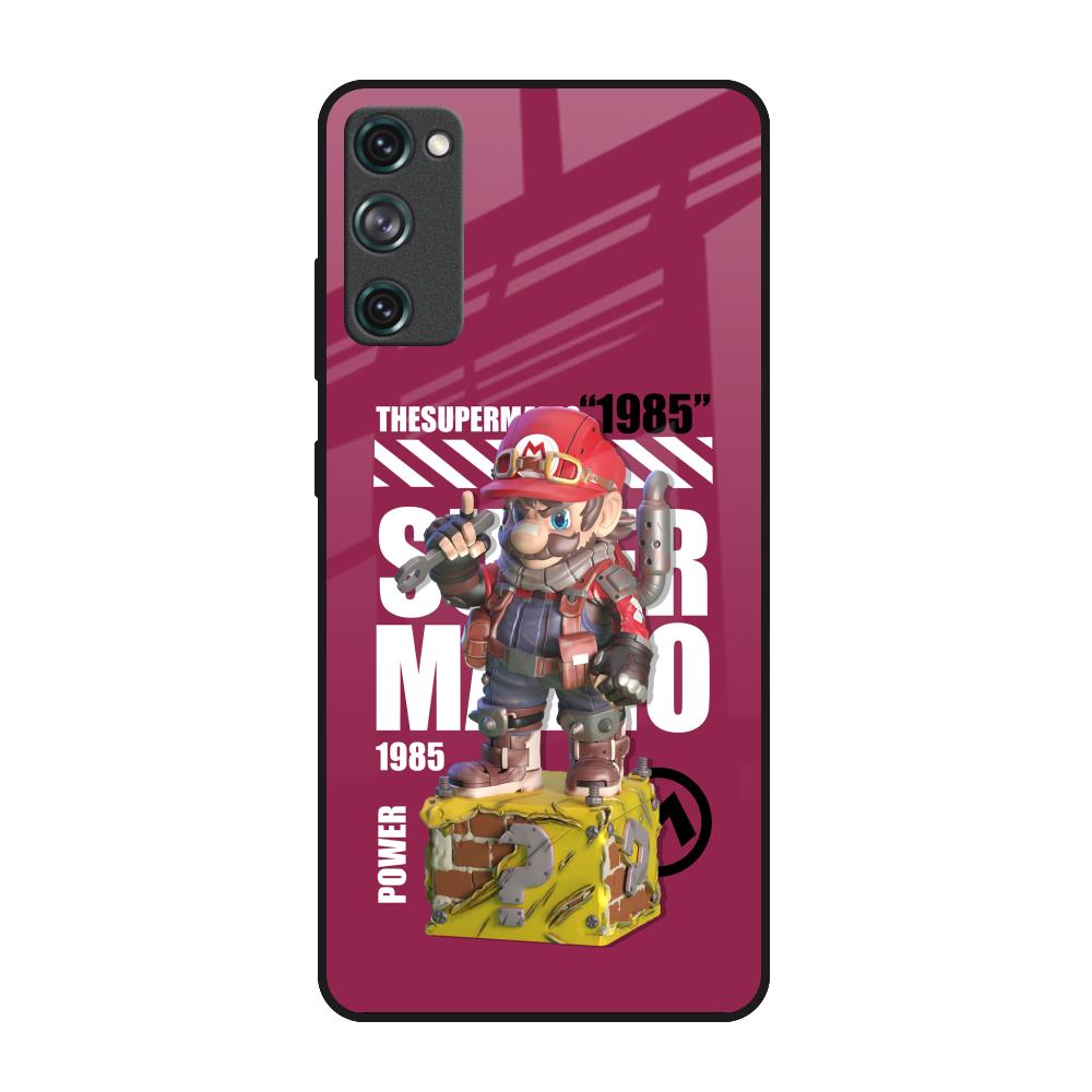 Gangster Hero Samsung Galaxy S20 FE Glass Back Cover Online