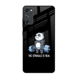 Real Struggle Samsung Galaxy S20 FE Glass Back Cover Online