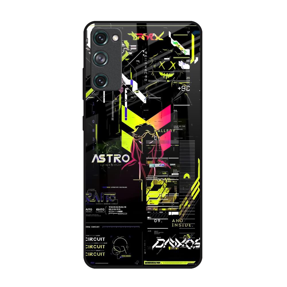 Astro Glitch Samsung Galaxy S20 FE Glass Back Cover Online