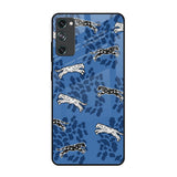 Blue Cheetah Samsung Galaxy S20 FE Glass Back Cover Online