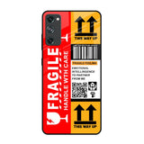 Handle With Care Samsung Galaxy S20 FE Glass Back Cover Online