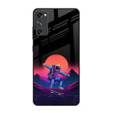 Retro Astronaut Samsung Galaxy S20 FE Glass Back Cover Online