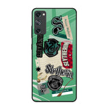 Slytherin Samsung Galaxy S20 FE Glass Back Cover Online