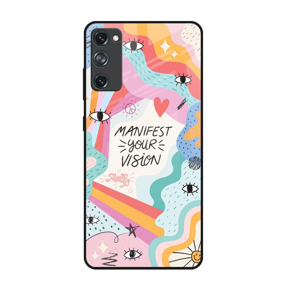 Vision Manifest Samsung Galaxy S20 FE Glass Back Cover Online