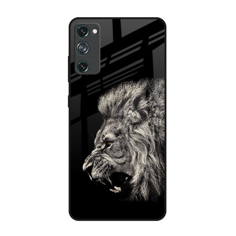 Brave Lion Samsung Galaxy S20 FE Glass Back Cover Online