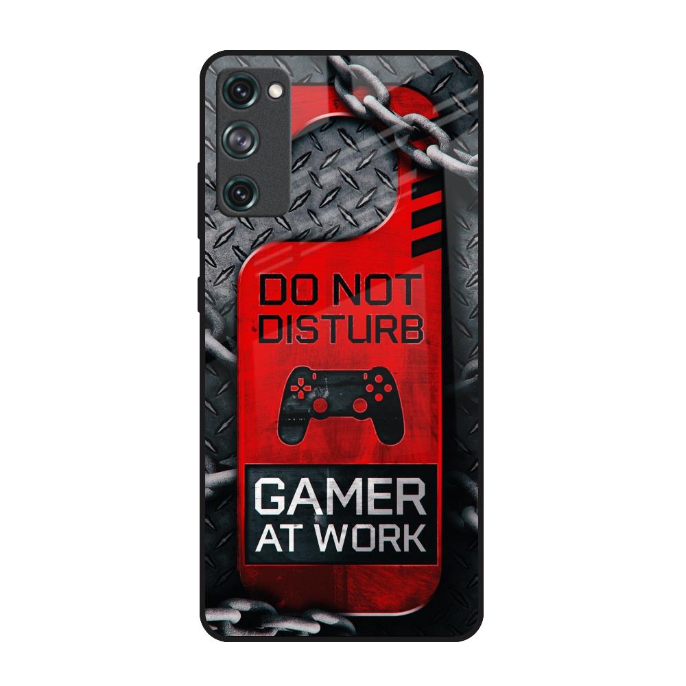 Do No Disturb Samsung Galaxy S20 FE Glass Back Cover Online