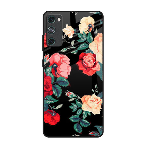 Floral Bunch Samsung Galaxy S20 FE Glass Back Cover Online